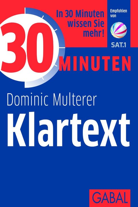 Buchcover 30 Minuten Klartext